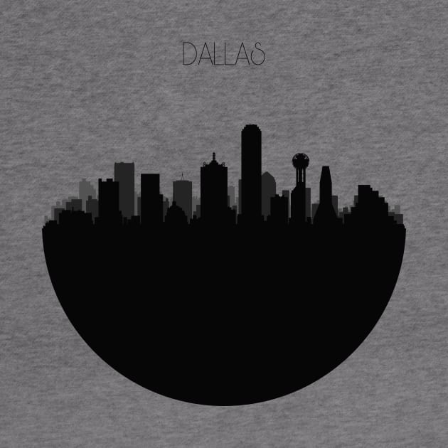 Dallas Skyline by inspirowl
